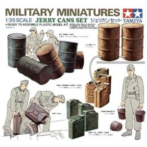 Tamiya 35026 Jerry Can Set Kit Ca126 1:35 Scale Model