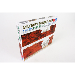 Tamiya 35028 Brick Wall Set Kit Ca128 1:35 Scale Model