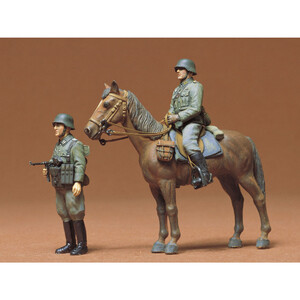 Tamiya 35053 Wehrmacht Mounted Infantry 1:35 Scale Model Military Miniatures Series No. 53