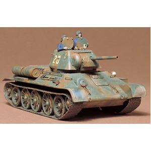 Tamiya 35059 Russian T34/76 1943 Production Model 1:35 Scale Model Military Miniature Series No.59