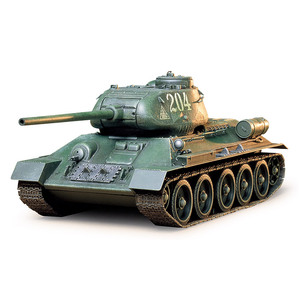 Tamiya 35138 Russian Tank T34/85 1:35 Scale Model Military Miniature Series No.138