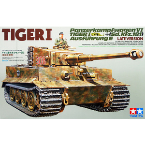 Tamiya 35146 German Heavy Tiger I Late Version 1:35 Scale Model
