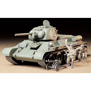 Tamiya 35149 Russian T34/76 Tank “ChTZ” Version 1943 Production 1:35 Scale Military Miniature Series No.149