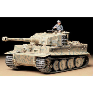 Tamiya 35194 German Tiger I Tank Mid Production 1:35 Scale Model Military Miniature Series No.194