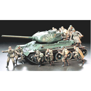 Tamiya 35207 Russian Army Assault Infantry 1:35 Scale Model Military Miniature Series No.207