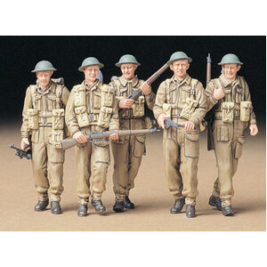 Tamiya 35223 British Infantry on Patrol 1:35 Scale Model Military Miniature Series No.223 