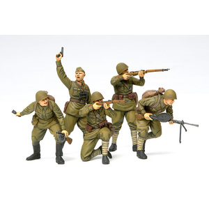 Tamiya 35311 Russian Assault Infantry (1941-1942) 1:35 Scale Model Military Miniature Series No.311 