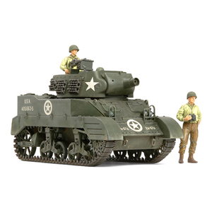 Tamiya 35312 U.S. Howitzer Motor Carriage M8 "Awaiting Orders" Set (w/3 Figures) 1:35 Scale Model Military Miniature Series No.312 