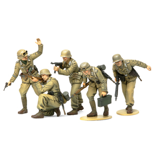Tamiya 35314 WWII German Africa Corps Infantry Set 1:35 Scale Model