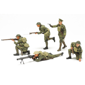 Tamiya 35339 WWI British Infantry Set 1:35 Scale Model Military Miniature Series No.339 