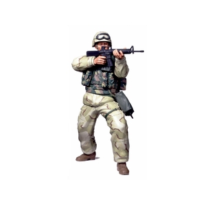 Tamiya 36308 Modern US Infantry Man (Desert Uniform) 1:16 Scale Model World Figure Series No.8 