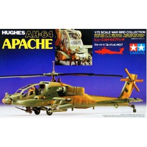 Tamiya 60707 Apache AH-64 1:72 Scale Model Helicopter