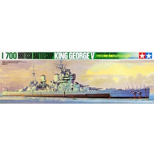Tamiya 77525 British Battleship King George V  1:700 Scale Waterline Series