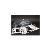 TRAXXAS 7411: Clear Body 2 Decal Sheets Rear Wing & Hardware