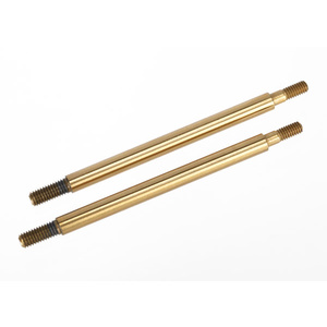 TRAXXAS 7465T: Shaft, GTR xx-long, TiN-coated (2)