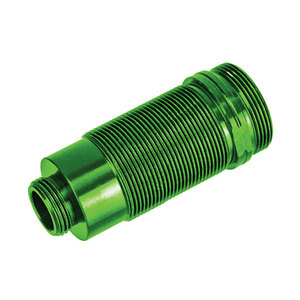 TRAXXAS 7466G: Body, GTR long shock, aluminium (green-anodized) (PTFE-coated bodies) (1)