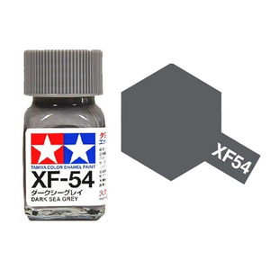 Tamiya XF54 Dark Sea Gray Enamel Paint 10ml Jar #80354