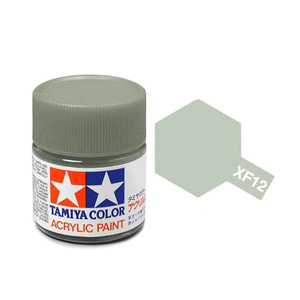 Tamiya #81712 - Acrylic Mini Paint Xf-12 J.N. Grey 10Ml Bottle