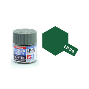 Tamiya  82126 LP-26 Dark Green (JGSDF) 10ml Flat Bottle Lacquer Paint