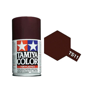 Tamiya TS-11 Maroon Spray Lacquer Paint #85011