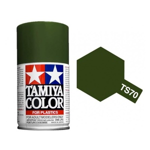 Tamiya TS-70 Olive Drab (JGSDF) Spray Lacquer Paint 100ml  85070