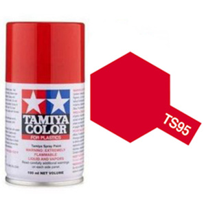 Tamiya TS-95 Pure Metallic Red Spray Lacquer Paint  85095