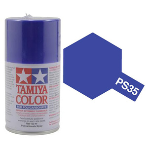 Tamiya PS-35 Blue Violet Polycarbanate Spray Paint 100ml #86035