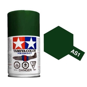 Tamiya AS-1 Dark Green (IJN) Spray Paint Item No: 86501