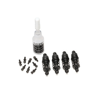 TRAXXAS 7561: Shocks, oil-filled (assembled with springs) (4)