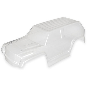 TRAXXAS 7611: Body, LaTrax® 1/18 Teton, (clear, requires painting)/ decal sheet