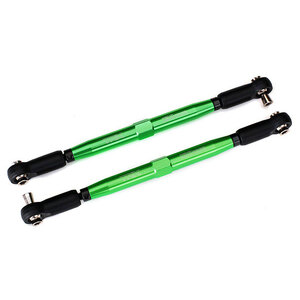 Traxxas 7748G Toe links, X-Maxx Tubes green-anodized