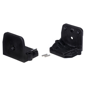 TRAXXAS 7760: Motor mounts (front and rear)/ pins (2)