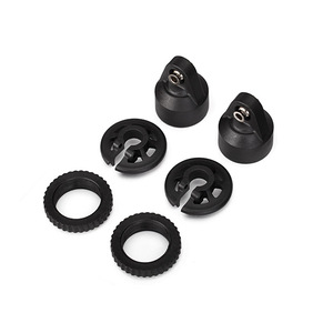 TRAXXAS 7764: Shock caps, GTX shocks/ spring perch/ adjusters/ 2.5x14mm CS (2) (for 2 shocks)
