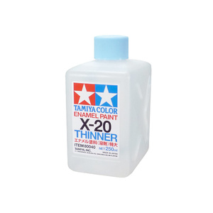 Tamiya X20 Enamel Paint Thinner 250ml  80040