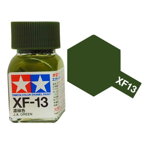 Tamiya XF13 Deep Green Enamel Paint 10ml Jar  80313