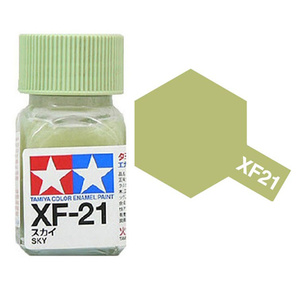 Tamiya XF21 Sky Enamel Paint 10ml Jar  80321