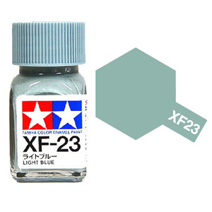 Tamiya XF23 Light Blue Enamel Paint 10ml Jar  80323