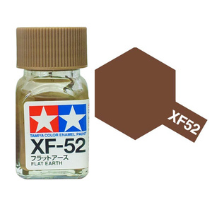 Tamiya XF52 Flat Earth Enamel Paint 10ml Jar  80352