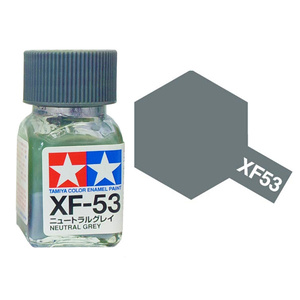 Tamiya XF53 Neutral Gray Enamel Paint 10ml Jar  80353