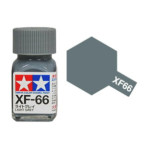 Tamiya XF66 Light Gray Enamel Paint 10ml Jar  80366