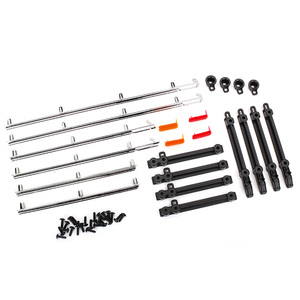 TRAXXAS:8076 Side trim, left & right (chrome)