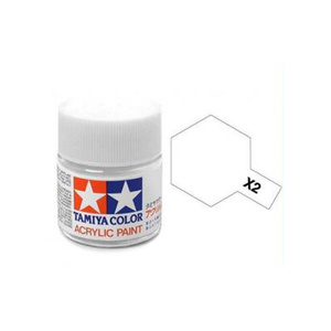 Tamiya  81502 - Acrylic Mini Paint X-2 White 10Ml Bottle