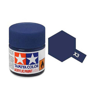 Tamiya  81503 - Acrylic Mini Paint X-3 Royal Blue 10ML Bottle