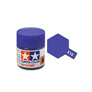 Tamiya  81516 - Acrylic Mini Paint X-16 Purple 10Ml Bottle