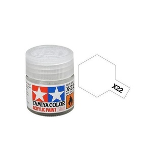 Tamiya  81522 - Acrylic Mini Paint X-22 Clear 10Ml Bottle