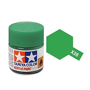 Tamiya  81528 - Acrylic Mini Paint X-28 Park Green 10Ml Bottle