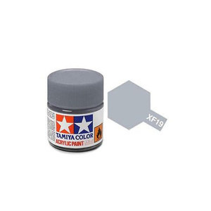 Tamiya  81719 - Acrylic Mini Paint Xf-19 Sky Grey 10Ml Bottle