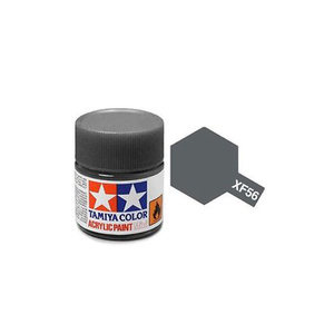 Tamiya  81756 - Acrylic Mini Paint Xf-56 Metallic Grey 10Ml Bottle