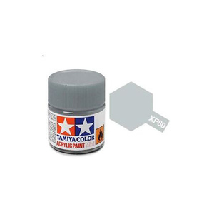 Tamiya  81780 - Acrylic Mini Paint Xf-80 Navy Grey (British) 10Ml Bottle