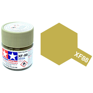Tamiya  81788 - Acrylic Mini XF-88 Dark yellow 2 10mL Bottle